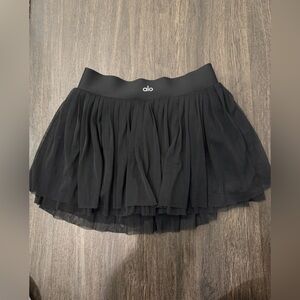 ALO Yoga mesh baseline tennis skirt